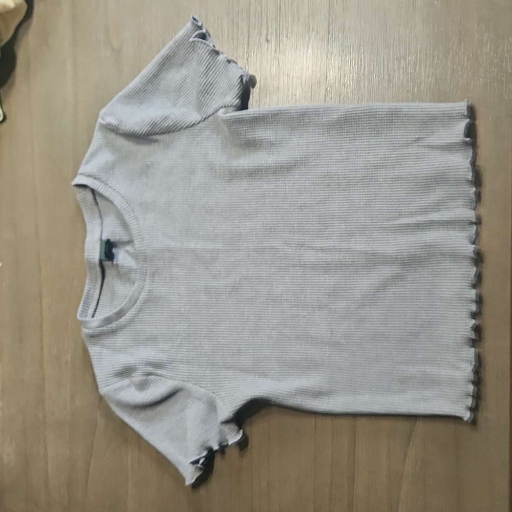 wild fable target brand grey crop top, size S